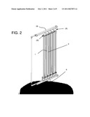 Inexpensive, Vertical, Production Photobioteactor diagram and image