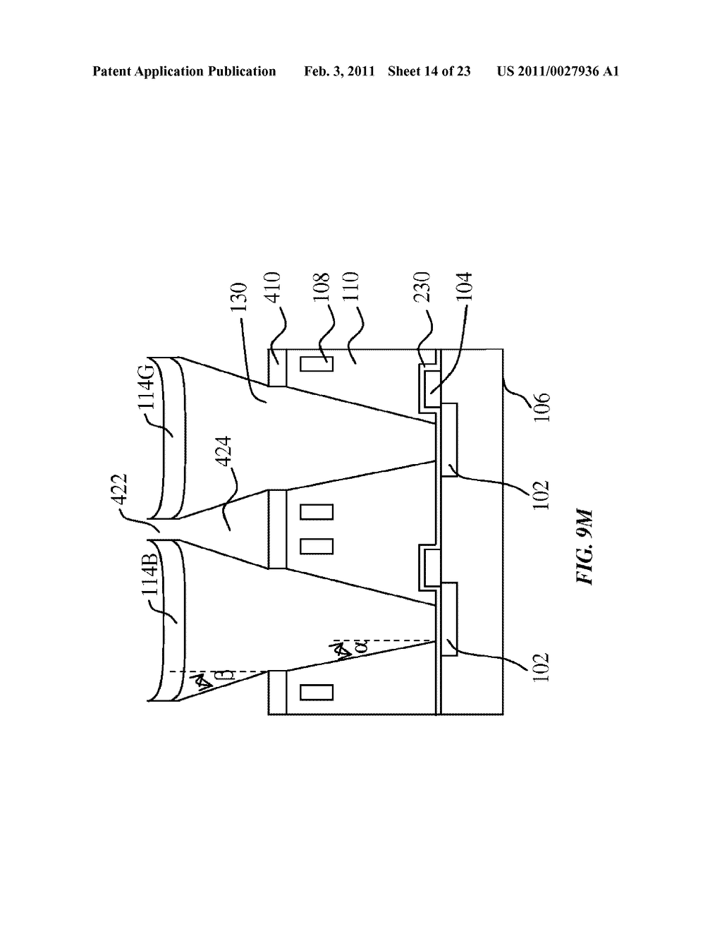 LIGHT GUIDE ARRAY FOR AN IMAGE SENSOR - diagram, schematic, and image 15