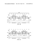 METHOD TO IMPROVE TRANSISTOR TOX USING SI RECESSING WITH NO ADDITIONAL MASKING STEPS diagram and image