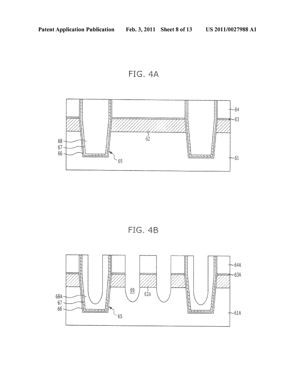 METHOD FOR FORMING BURIED WORD LINE IN SEMICONDUCTOR DEVICE - diagram, schematic, and image 09