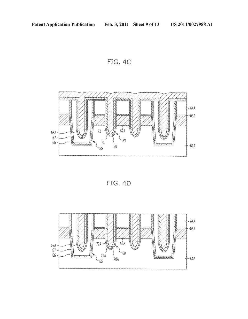 METHOD FOR FORMING BURIED WORD LINE IN SEMICONDUCTOR DEVICE - diagram, schematic, and image 10