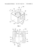 ELECTRICAL CONNECTOR HAVING A DIELECTRIC INSERT FOR RETAINING AN ELECTRICAL CONTACT diagram and image