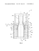 ELECTRICAL CONNECTOR HAVING A DIELECTRIC INSERT FOR RETAINING AN ELECTRICAL CONTACT diagram and image