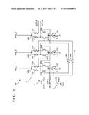 Amplifying circuit, semiconductor integrated circuit, wireless transmission system, and communication apparatus diagram and image