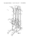 MULTISTATION EXERCISE APPARATUS diagram and image