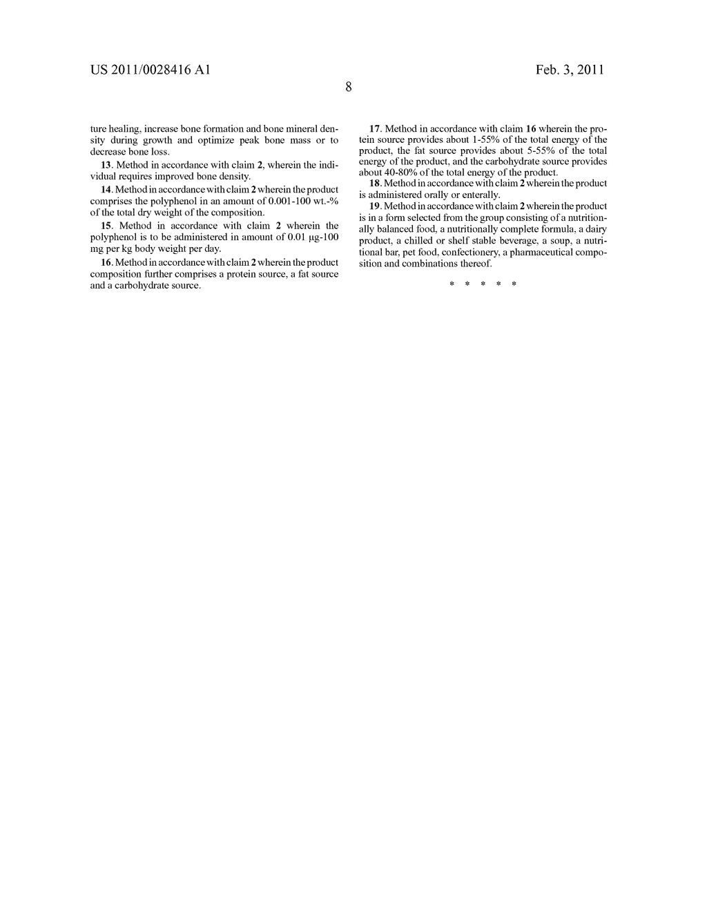 NUTRITIONAL COMPOSITIONS FOR PROMOTION OF BONE GROWTH AND MAINTENANCE OF BONE HEALTH COMPRISING EXTRACTS OF FOR EXAMPLE ROSEMARY OR CARAWAY - diagram, schematic, and image 21