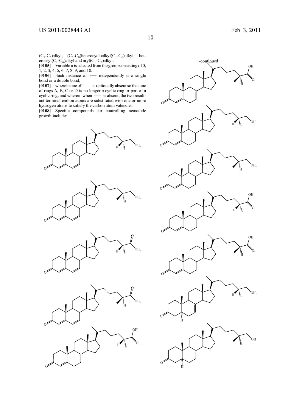 LIGANDS FOR NEMATODE NUCLEAR RECEPTORS AND USES THEREOF - diagram, schematic, and image 41