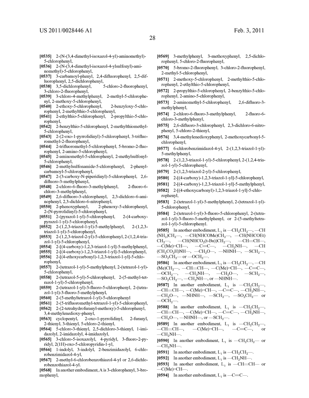 ARYLPROPIONAMIDE, ARYLACRYLAMIDE, ARYLPROPYNAMIDE, OR ARYLMETHYLUREA ANALOGS AS FACTOR XIA INHIBITORS - diagram, schematic, and image 29