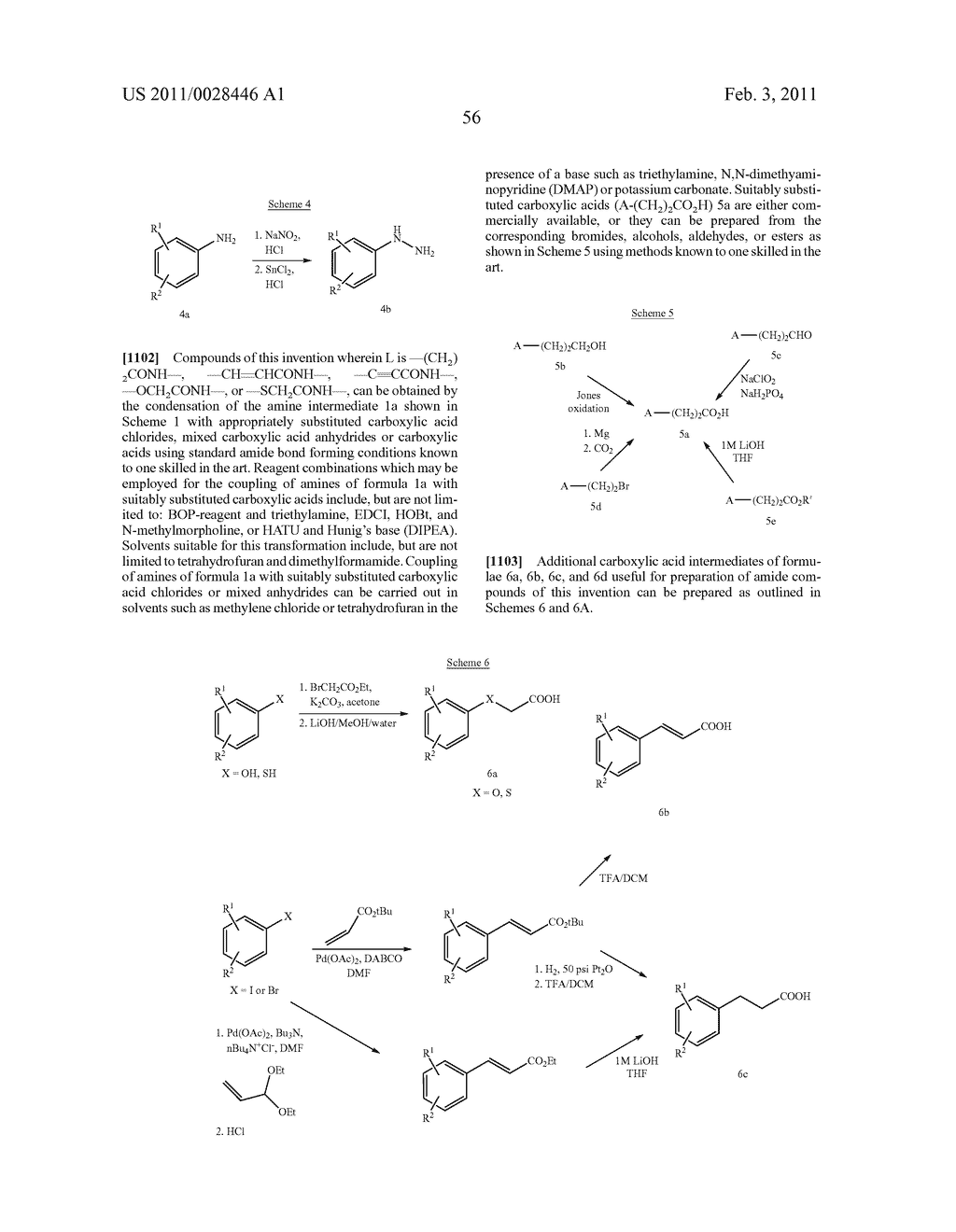 ARYLPROPIONAMIDE, ARYLACRYLAMIDE, ARYLPROPYNAMIDE, OR ARYLMETHYLUREA ANALOGS AS FACTOR XIA INHIBITORS - diagram, schematic, and image 57