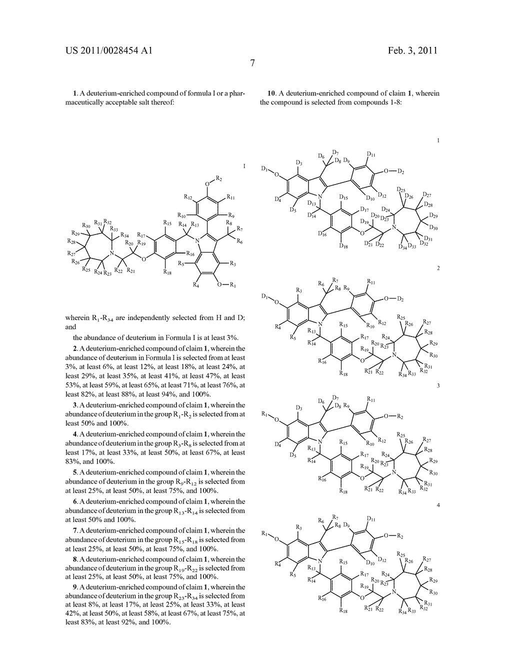 DEUTERIUM-ENRICHED BAZEDOXIFENE - diagram, schematic, and image 08