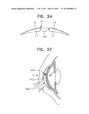 Contact lens for collecting tears and detecting at least one analyte diagram and image