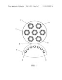 MULTI-ELECTRODE SENSING PATCH FOR LONG-TERM PHYSIOLOGICAL MONITORING WITH SWAPPABLE ELECTRONICS, RADIO AND BATTERY, AND METHODS OF USE diagram and image