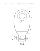 DRAINABLE OSTOMY POUCH diagram and image