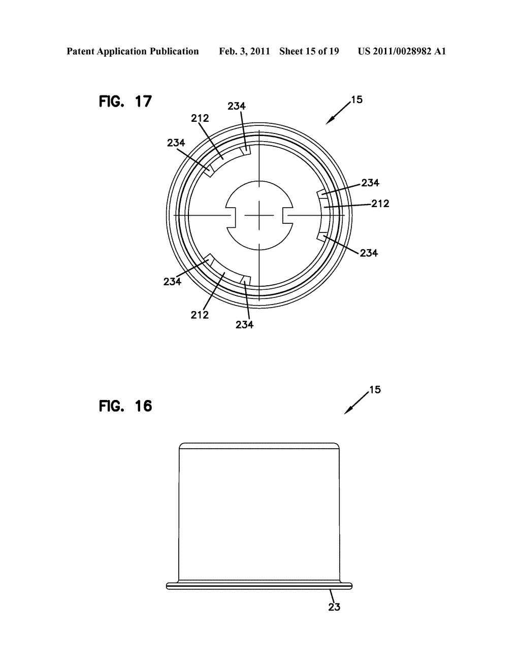 Device for Insertion of a Cannula of an Infusion Device and Method - diagram, schematic, and image 16