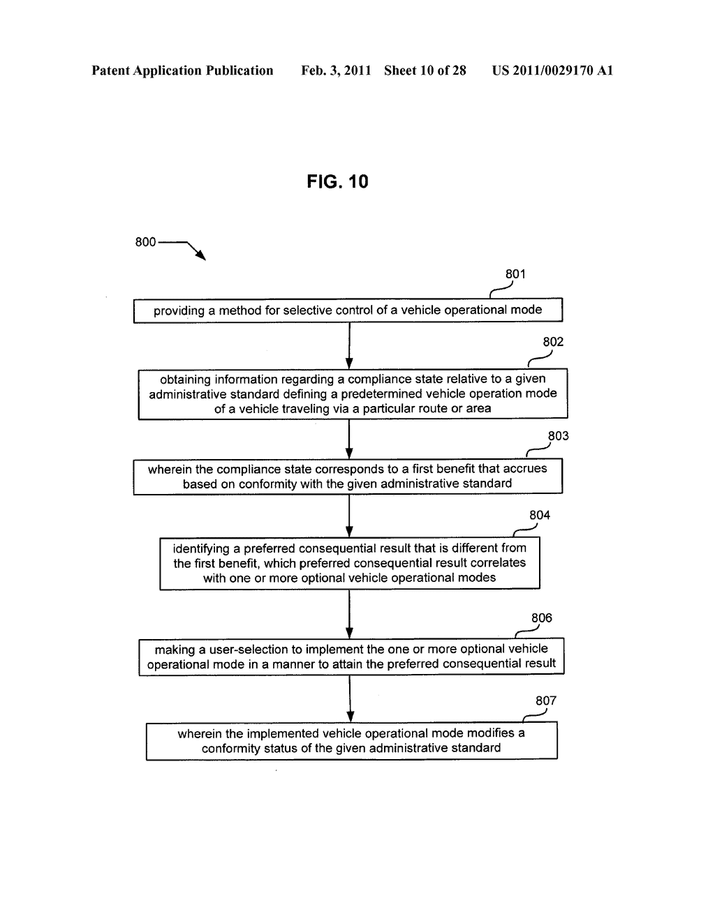 System for selective vehicle operation modes - diagram, schematic, and image 11