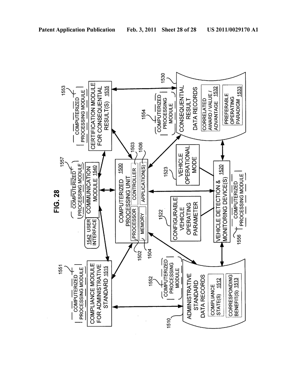 System for selective vehicle operation modes - diagram, schematic, and image 29