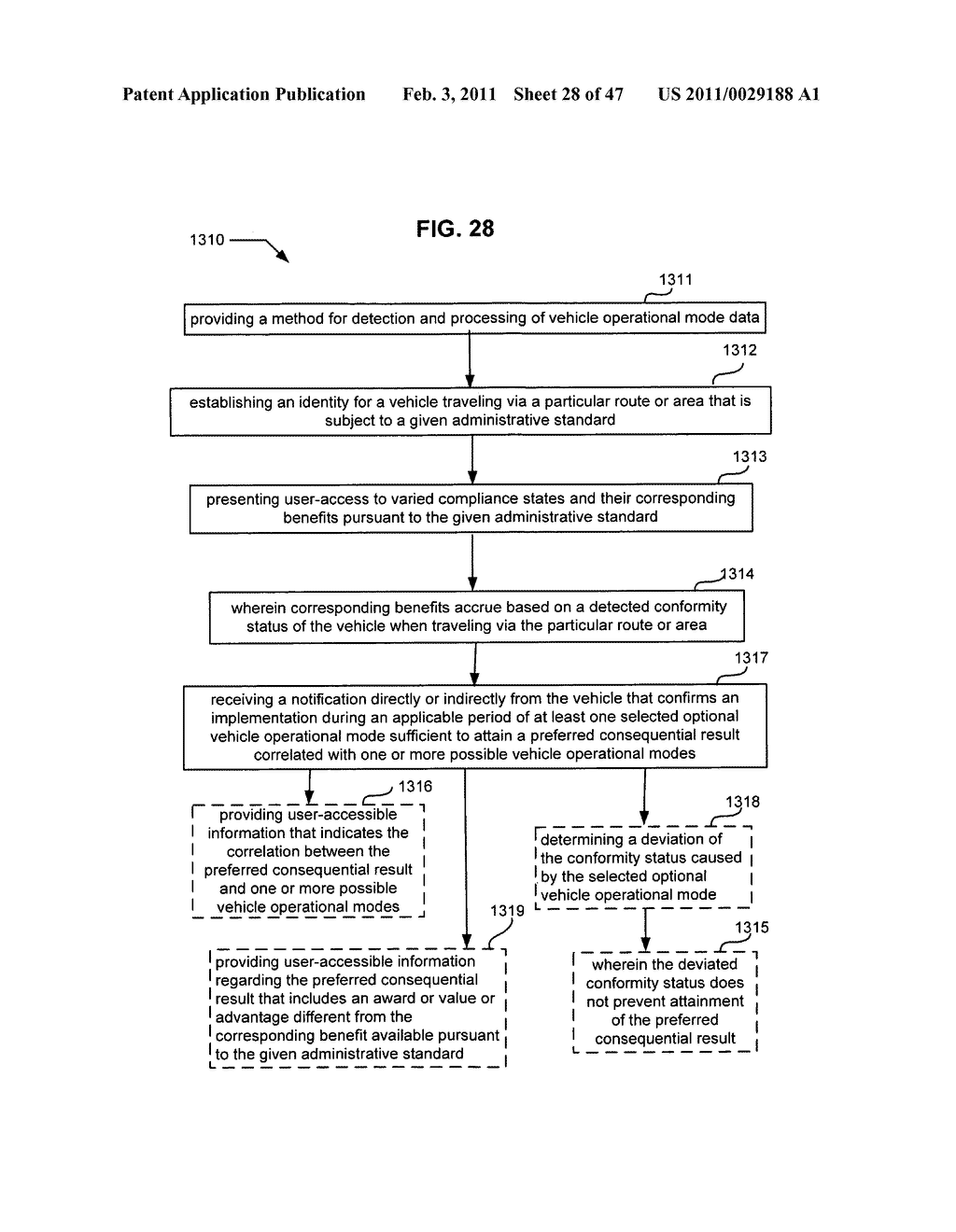 Remote processing of selected vehicle operating parameters - diagram, schematic, and image 29