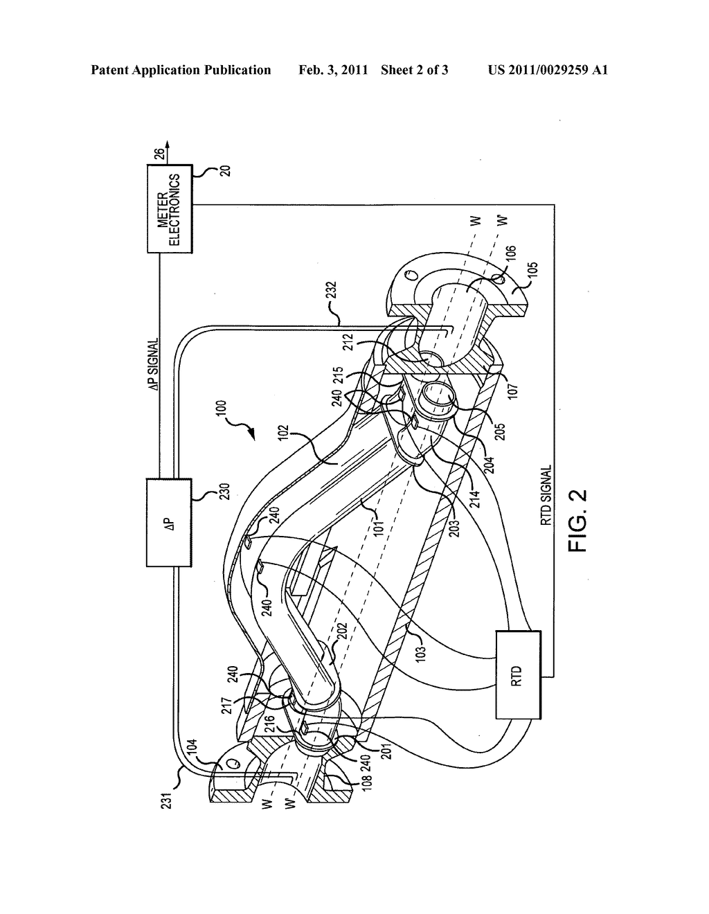 METHOD FOR GENERATING A DIAGNOSTIC FROM A DEVIATION OF A FLOW METER PARAMETER - diagram, schematic, and image 03