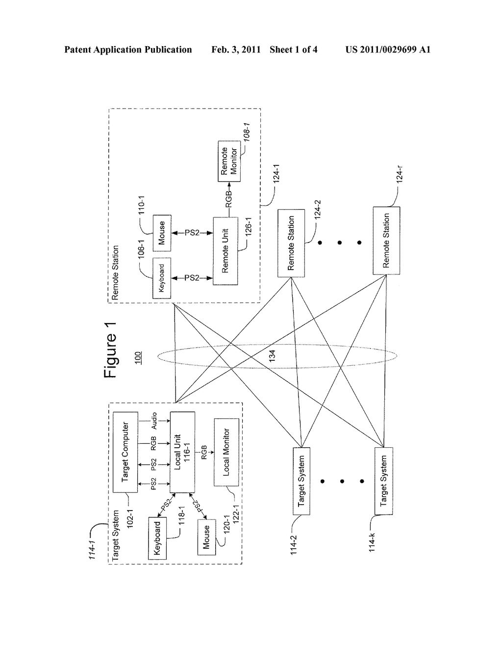 Method and System for Routing Keystrokes in a Client Server Network - diagram, schematic, and image 02