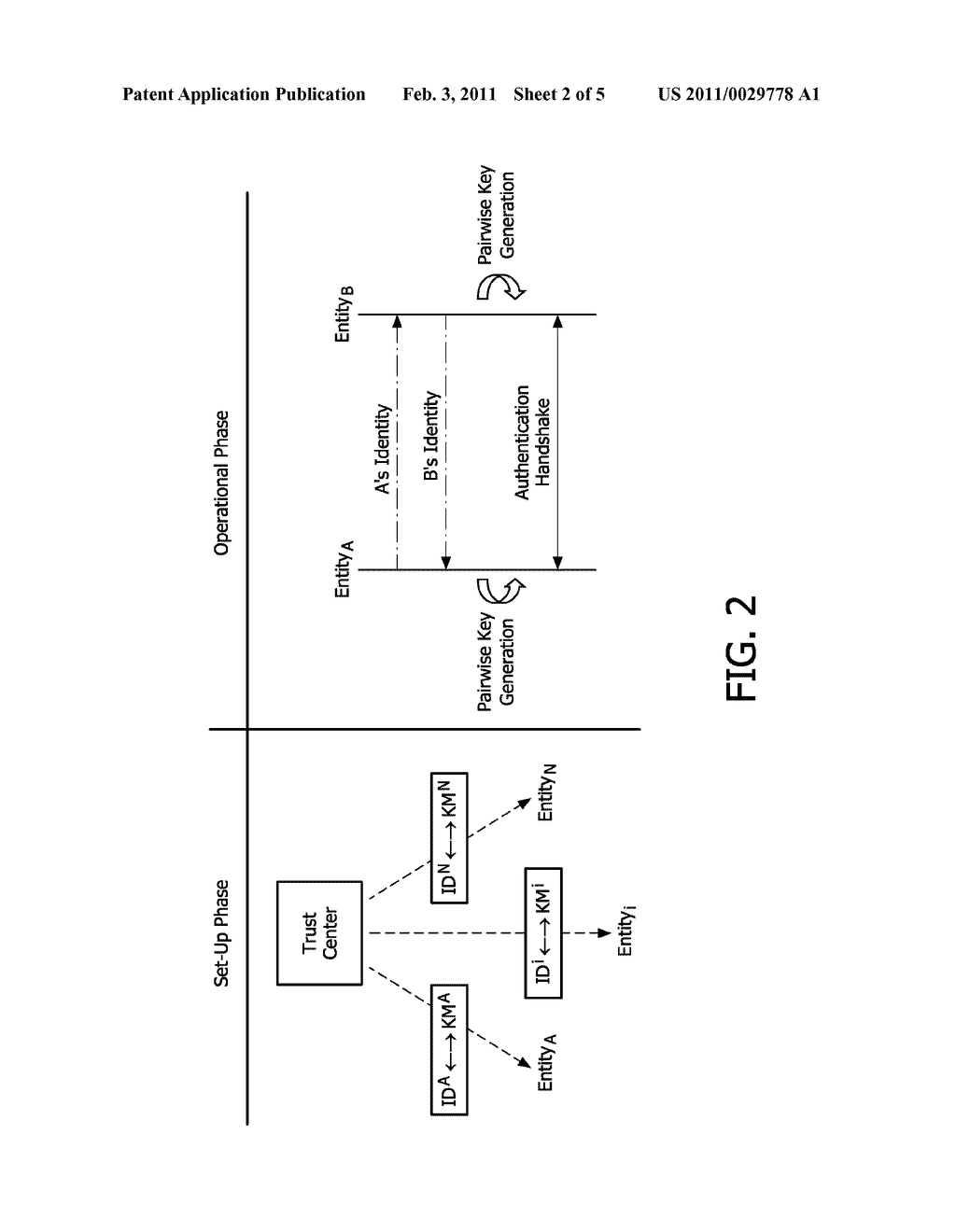 METHOD FOR DISTRIBUTED IDENTIFICATION, A STATION IN A NETWORK - diagram, schematic, and image 03