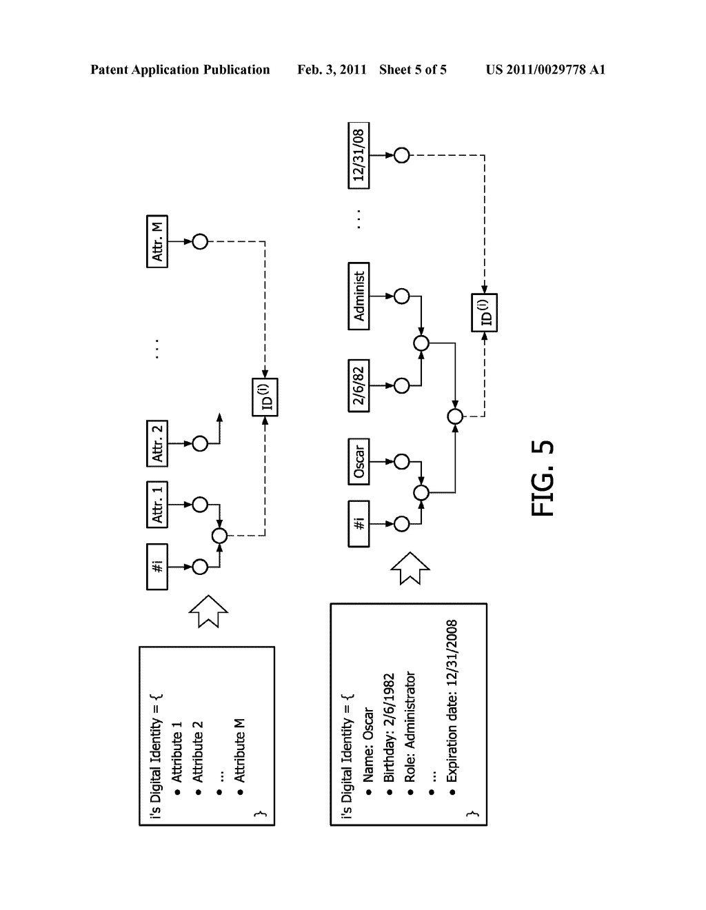 METHOD FOR DISTRIBUTED IDENTIFICATION, A STATION IN A NETWORK - diagram, schematic, and image 06