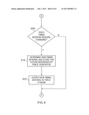 Techniques for generating a trace stream for a data processing apparatus diagram and image