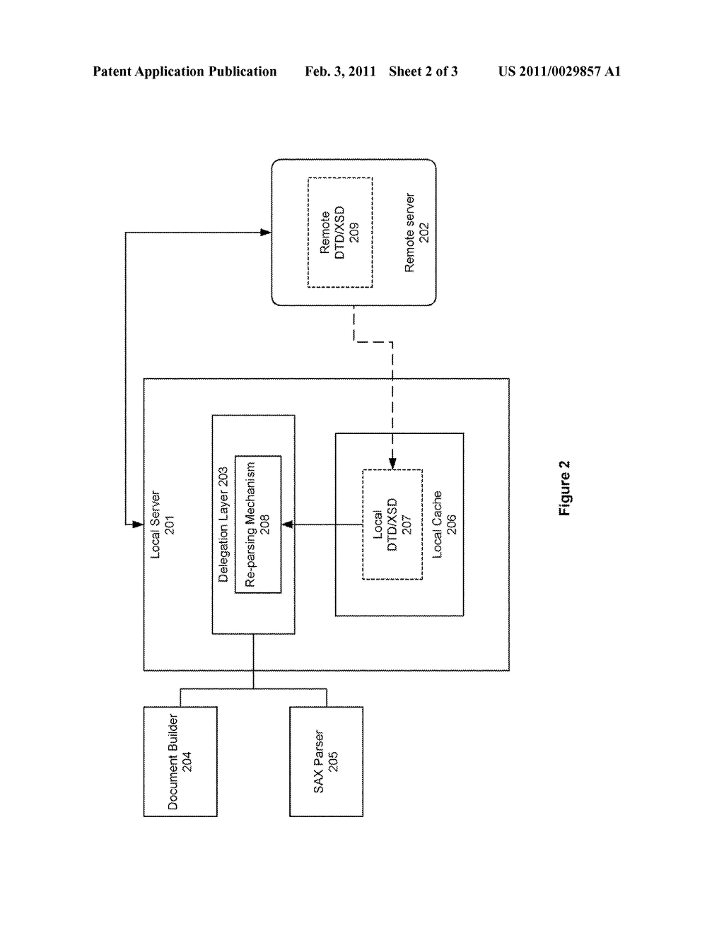 SYSTEM AND METHOD FOR XML REGISTRY RE-PARSING - diagram, schematic, and image 03