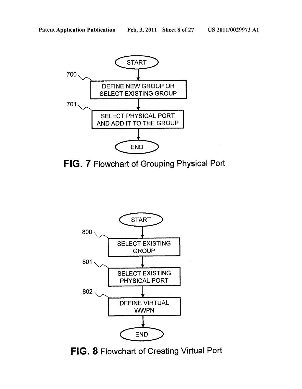 METHOD AND APPARATUS FOR MANAGING VIRTUAL PORTS ON STORAGE SYSTEMS - diagram, schematic, and image 09