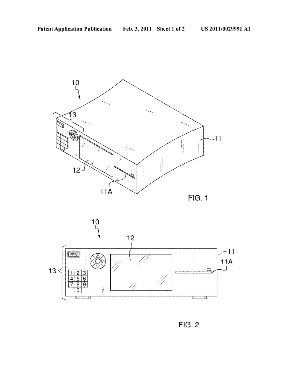 Electronic media organizer - diagram, schematic, and image 02