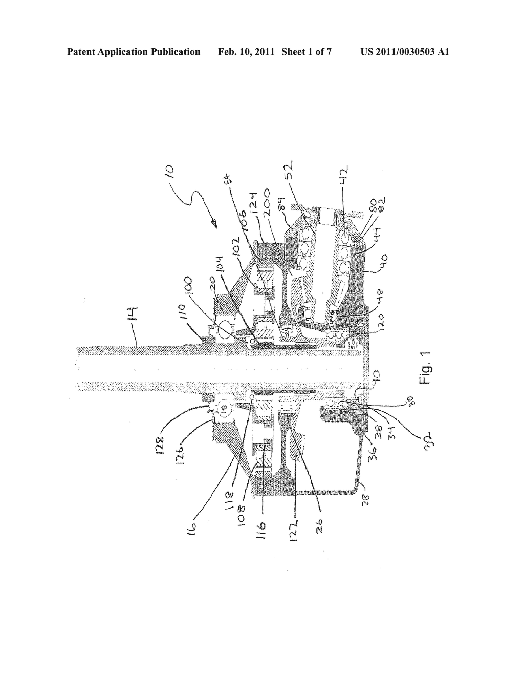 TRANSMISSION HOUSING ASSEMBLY HAVING IMPROVED BEARING LINER - diagram, schematic, and image 02