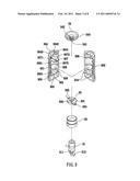 ELECTRICAL MASCARA BRUSH STRUCTURE WITH VARIABLE SPEEDS diagram and image