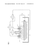 Method for the electrochemical coating of a substrate by brush plating and device for carrying out said method diagram and image