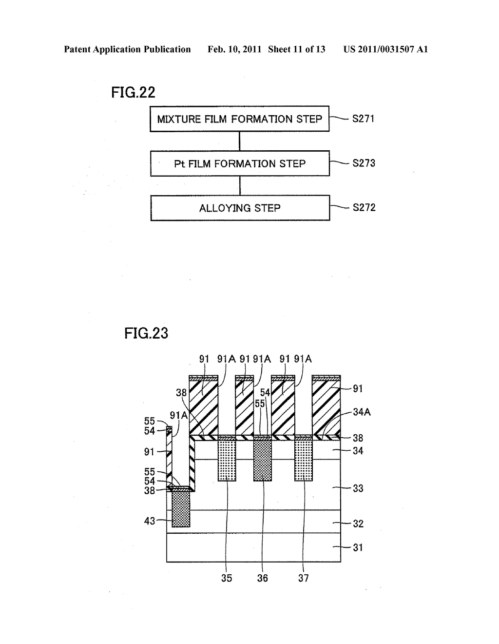 SEMICONDUCTOR DEVICE AND METHOD OF MANUFACTURING THE SAME - diagram, schematic, and image 12