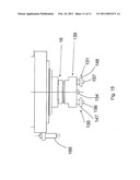 AUTOMATIC CLAMPING DEVICE FOR SLAB MATERIAL AND CLAMPING METHOD ASSOCIATED THEREWITH diagram and image