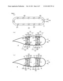 Foam filling material for wind power generator blades, foam filling member for wind power generator blades, wind power generator blade, wind power generator, and method for producing the wind power generator blade diagram and image