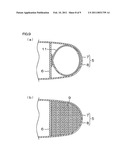 Foam filling material for wind power generator blades, foam filling member for wind power generator blades, wind power generator blade, wind power generator, and method for producing the wind power generator blade diagram and image