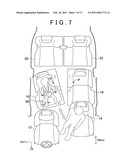 VEHICLE SEAT ARRANGING STRUCTURE diagram and image