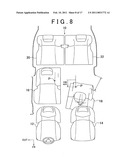 VEHICLE SEAT ARRANGING STRUCTURE diagram and image