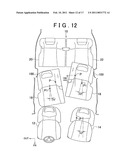 VEHICLE SEAT ARRANGING STRUCTURE diagram and image