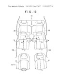VEHICLE SEAT ARRANGING STRUCTURE diagram and image