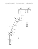 CHAIR ARM TRANSFORMABLE INTO A WORK SURFACE diagram and image