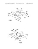 KNOCK-DOWN CHAIR WITH INTERMEDIATE SUPPORT AND COMPOUND LEG diagram and image