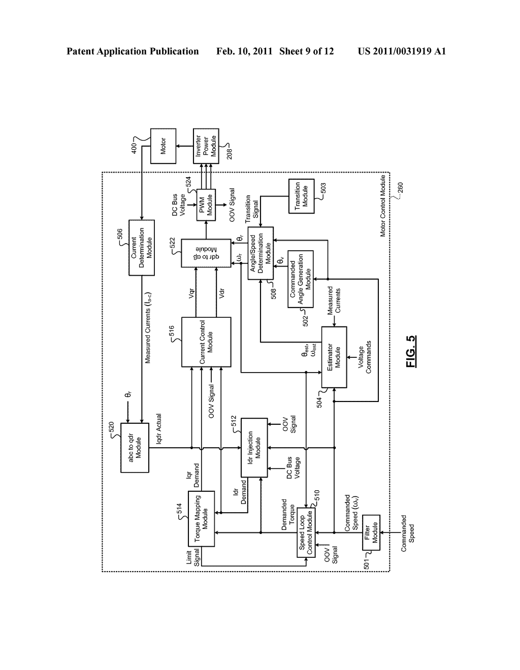 CONTROLLER AND METHOD FOR MINIMIZING PHASE ADVANCE CURRENT - diagram, schematic, and image 10