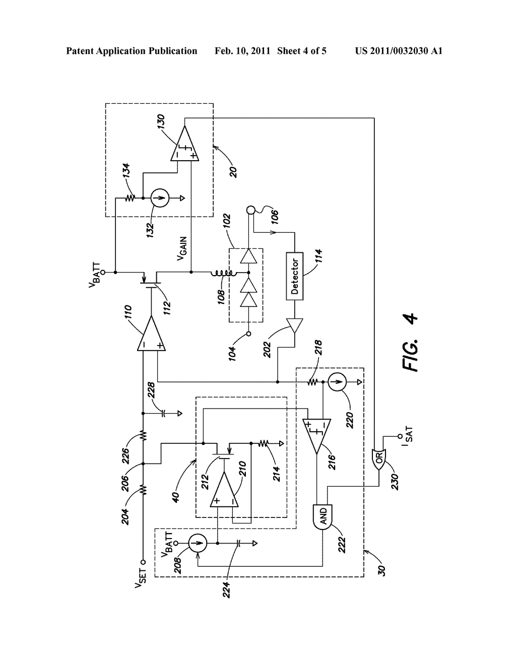 SYSTEMS AND METHODS FOR SATURATION DETECTION AND CORECTION IN A POWER CONTROL LOOP - diagram, schematic, and image 05