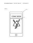 METHOD, SYSTEM, AND STORAGE MEDIUM FOR A COMIC BOOK READER PLATFORM diagram and image