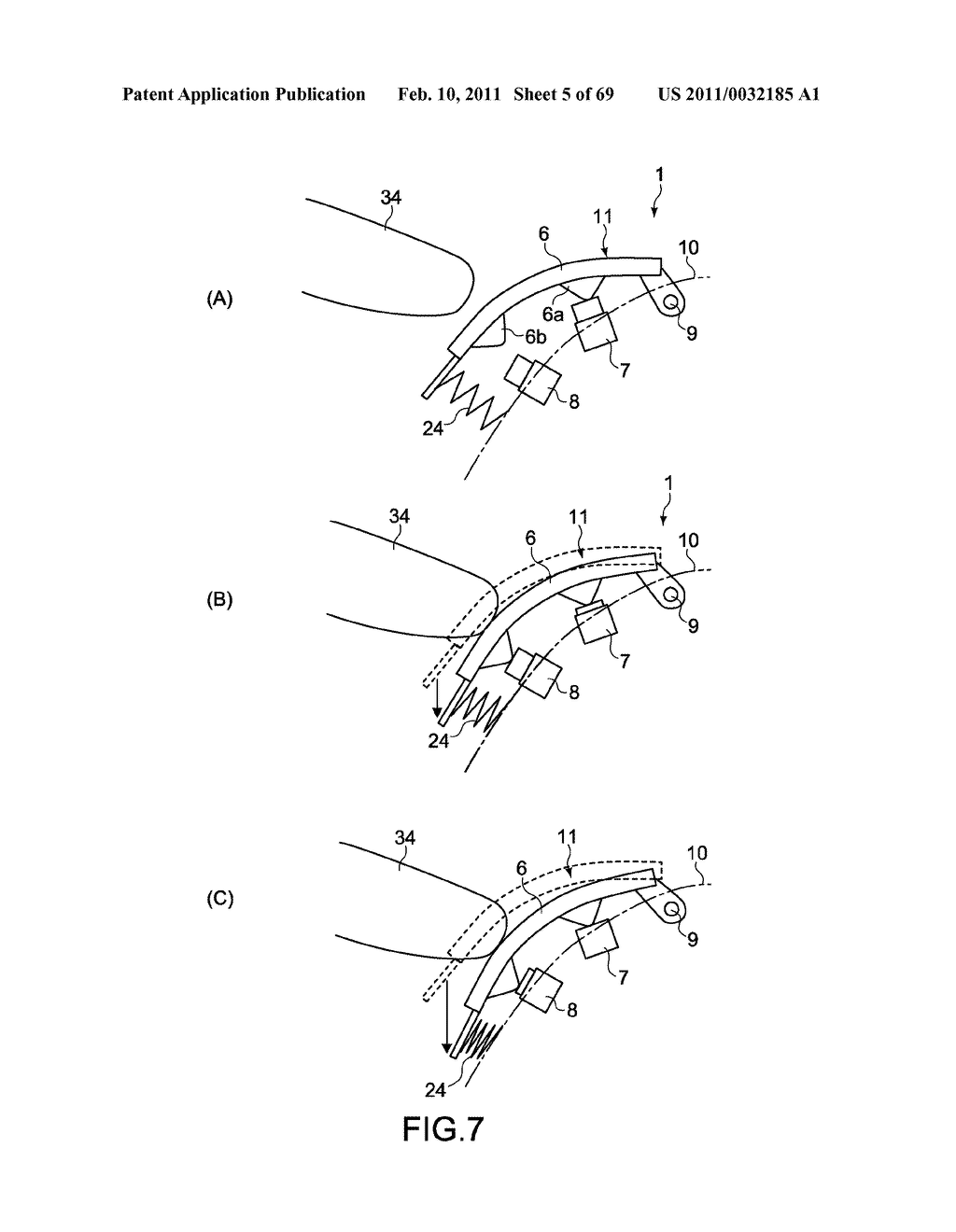 INPUT APPARATUS, CONTROL APPARATUS, CONTROL SYSTEM, CONTROL METHOD, AND HANDHELD APPARATUS - diagram, schematic, and image 06