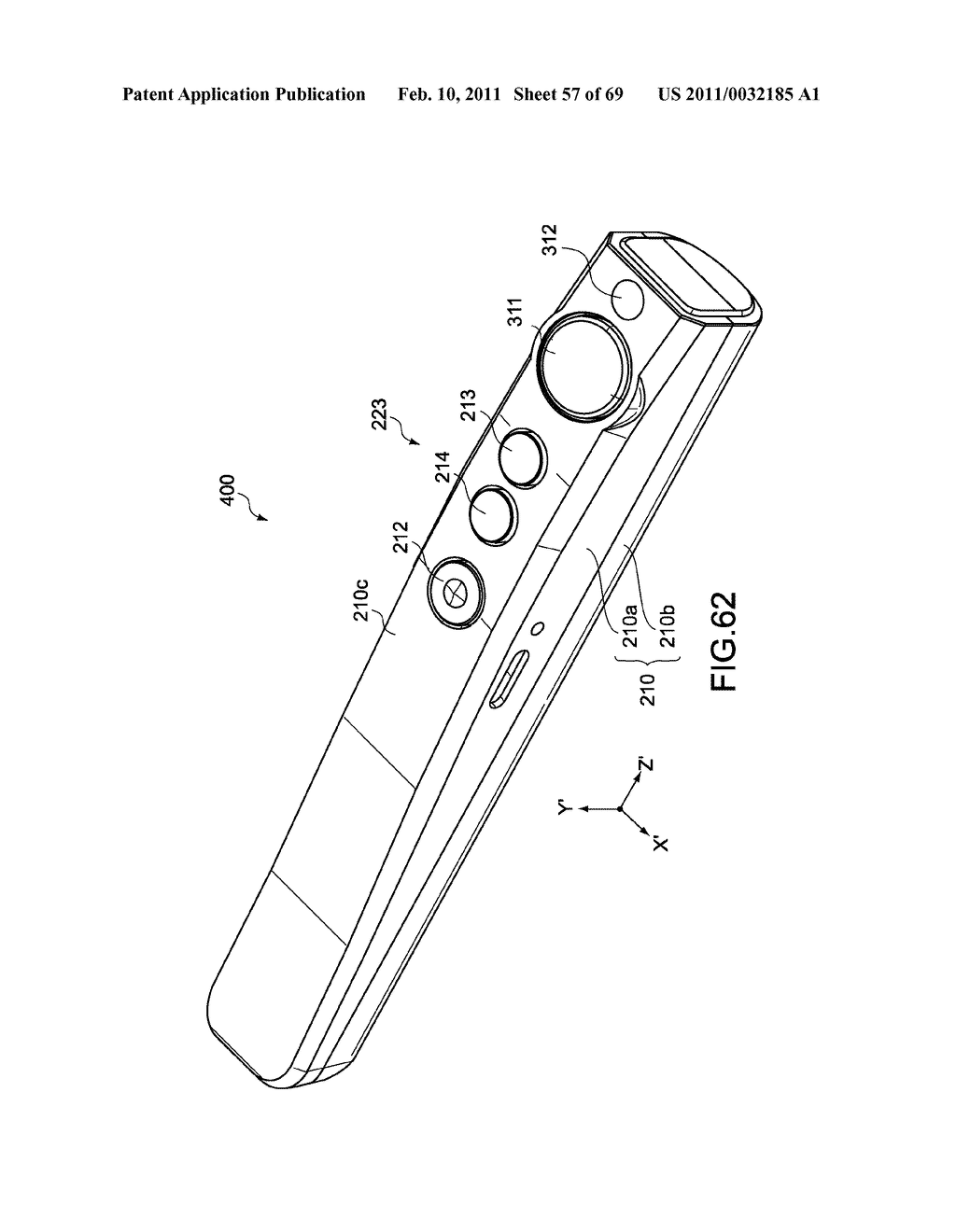 INPUT APPARATUS, CONTROL APPARATUS, CONTROL SYSTEM, CONTROL METHOD, AND HANDHELD APPARATUS - diagram, schematic, and image 58