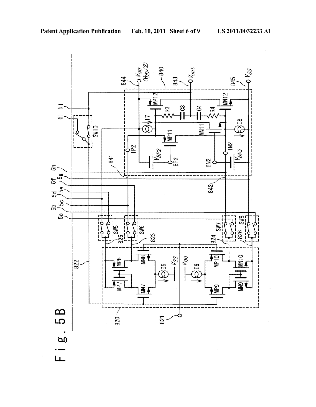 LCD DRIVING CIRCUIT USING OPERATIONAL AMPLIFIER AND LCD DISPLAY APPARATUS USING THE SAME - diagram, schematic, and image 07
