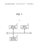 DISPLAY APPARATUS, DISPLAY METHOD, AND DISPLAY PROGRAM diagram and image