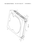 STRAP MECHANISM FOR DRAWING AN ELECTRONIC DEVICE FROM A CAGE diagram and image